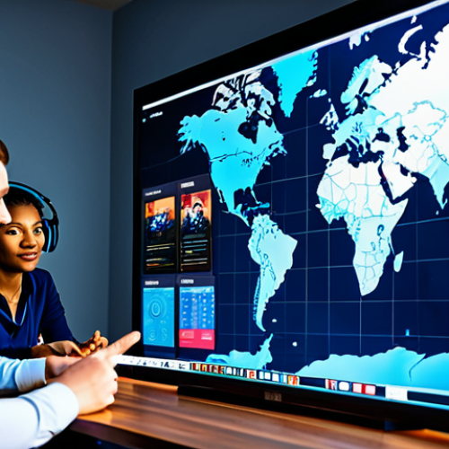 Home 8 A diverse group of professional gamers, fully clothed in modest, modern attire, gathered around a large display screen showing a strategic map and an in-game event calendar. They are actively discussing and pointing at the screen, with headsets on, in a well-lit, clean esports command center. On a side monitor, an in-game timer is clearly visible, emphasizing time synchronization. The atmosphere is collaborative and focused. Perfect anatomy, correct proportions, natural poses, well-formed hands, proper finger count, natural body proportions. Professional photography, high-resolution, sharp focus, vibrant colors, safe for work, appropriate content, fully clothed, professional, family-friendly.